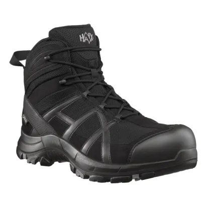 Schnürschuh BLACK EAGLE® SAFETY 40 MID, schwarz/schwarz