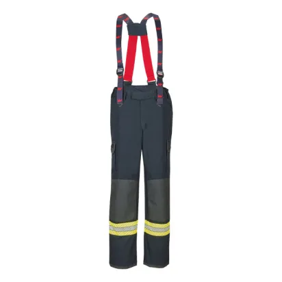 Bundhose THL, schwarzblau, Reflex segmentiert