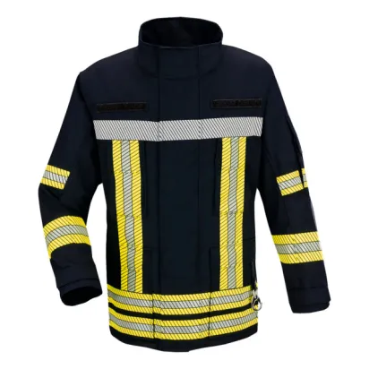 Einsatzjacke Fire-Jack II blue, Rückenschild FEUERWEHR leuchtgelb