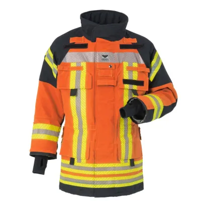 Einsatzjacke ECONOMY Modell 007, orange/schwarzblau