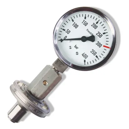Prüfmanometer alphaCLICK 400 bar