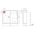 Wandhydrantenschrank S-SK mF II