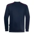 Sweatshirt, navy/rot