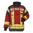 Einsatzjacke ADVANCE Modell 109, rot/schwarzblau