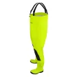 Wathose Hi-Vis, einseitig PVC-beschichtetes Polyestergewebe