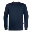 Sweatshirt, navy/rot