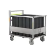 Rollcontainer Atemluftflaschen mit Sicherung