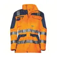 Warnschutzparka, warnorange