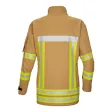 Einsatzjacke Fire-Jack II sand, Rückenaufdruck FEUERWEHR schwarz