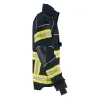 Einsatzjacke THL X-pro Solution, dunkelblau, Rückenaufdruck FEUERWEHR silber reflektierend