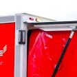 Heckklappe mit Sichtschutzplane