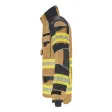 Einsatzjacke THL X-pro Solution, gold/dunkelblau, Rückenschild leuchtgelb