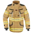 Einsatzjacke X-Pro Dynamic, sand, Rückenaufdruck FEUERWEHR schwarz