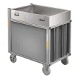 Rollcontainer Schlauch gebuchtet