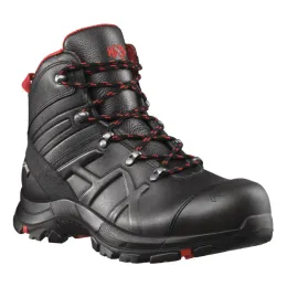 Schnürschuh BLACK EAGLE® SAFETY 54 MID, schwarz/schwarz