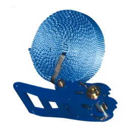 Span- en verlengband, 10 m, blauw