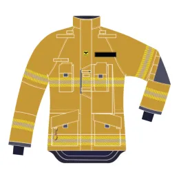 Einsatzjacke SUPREME PBI® Avant IRS Lübeck, gold