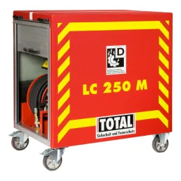 Löschcontainer TOTAL LC 250 P M, Metallbrand-Löschpulver TOTALIT M