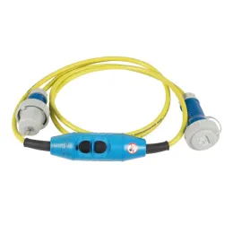 PRCD-K insteekbaar, schakelaar IP55, stekker en koppeling IP68