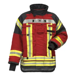 Einsatzjacke EVOLUTION Modell 109, rot/schwarzblau