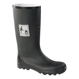 Schaftstiefel, schwarz