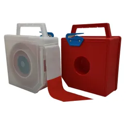 Abrollbox leer für Absperrband