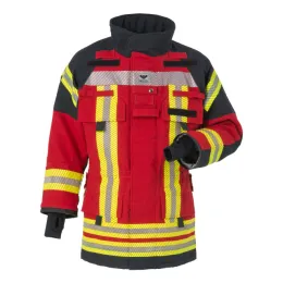 Einsatzjacke SUPREME Modell 007, rot/schwarzblau